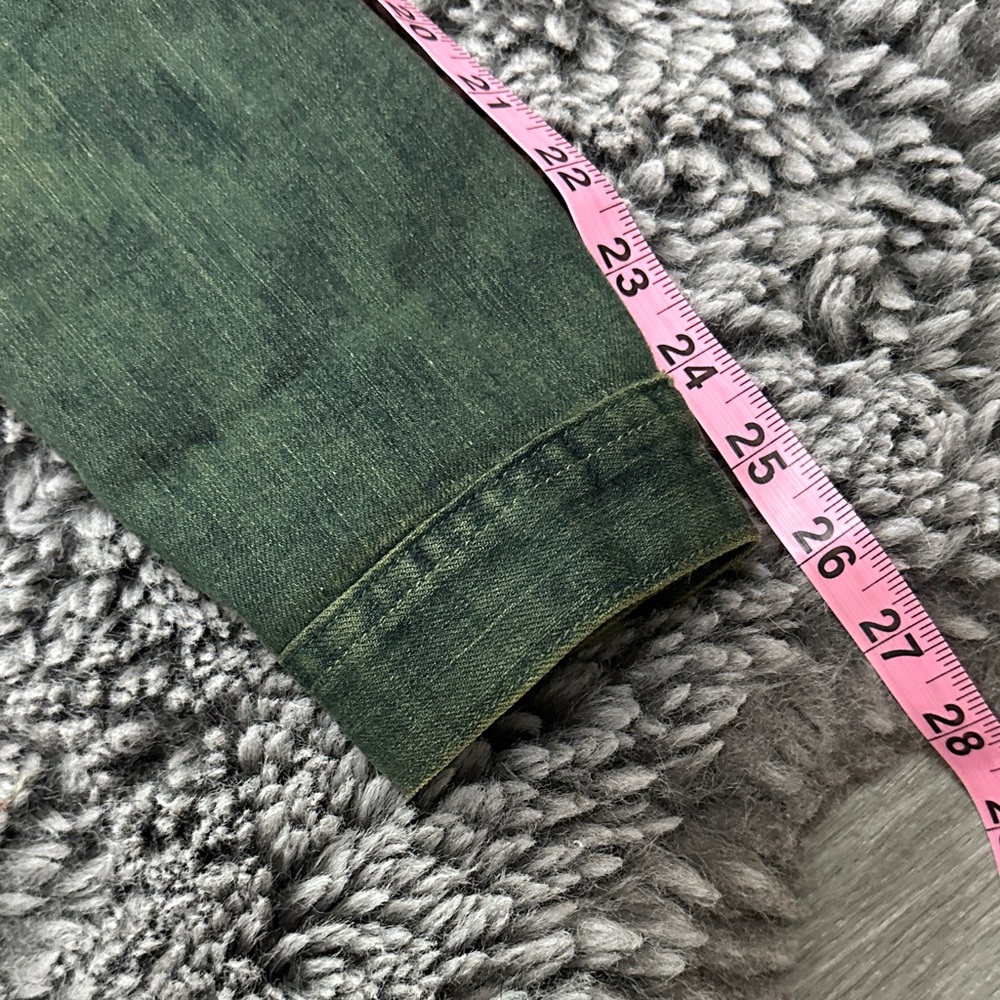 Calvin Klein Collection Forest Green Jean Jacket - Picture 7 of 9